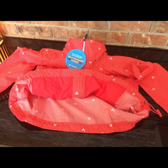 NWT Columbia Wind Breaker Rain Jacket Sz M - Picture 6 of 7